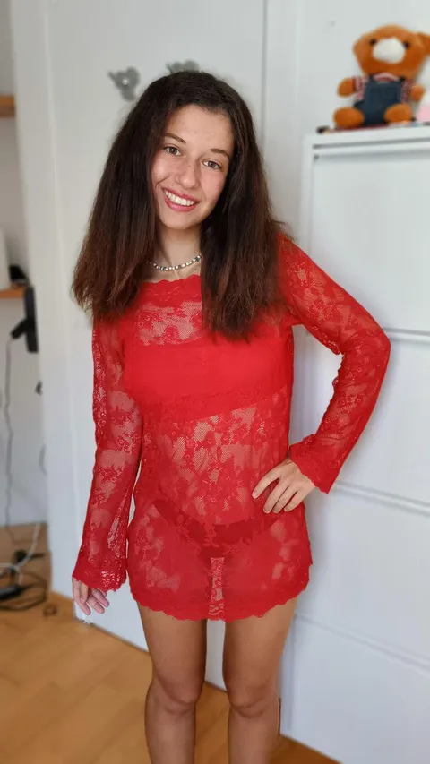 Is it ok if my dress is see through? 🙈