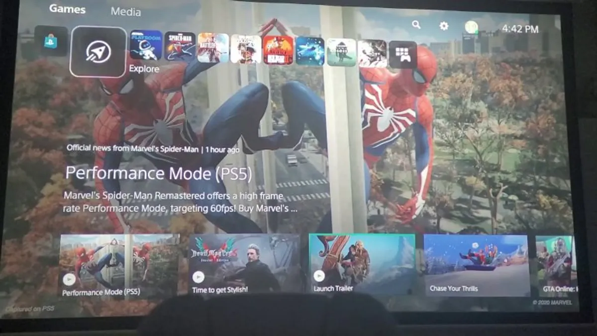 How to make sure you are playing the ps5 version of a cross-gen game.