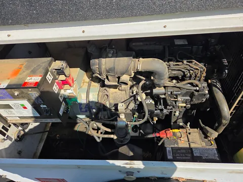 Cleaned a towable diesel generator at work.