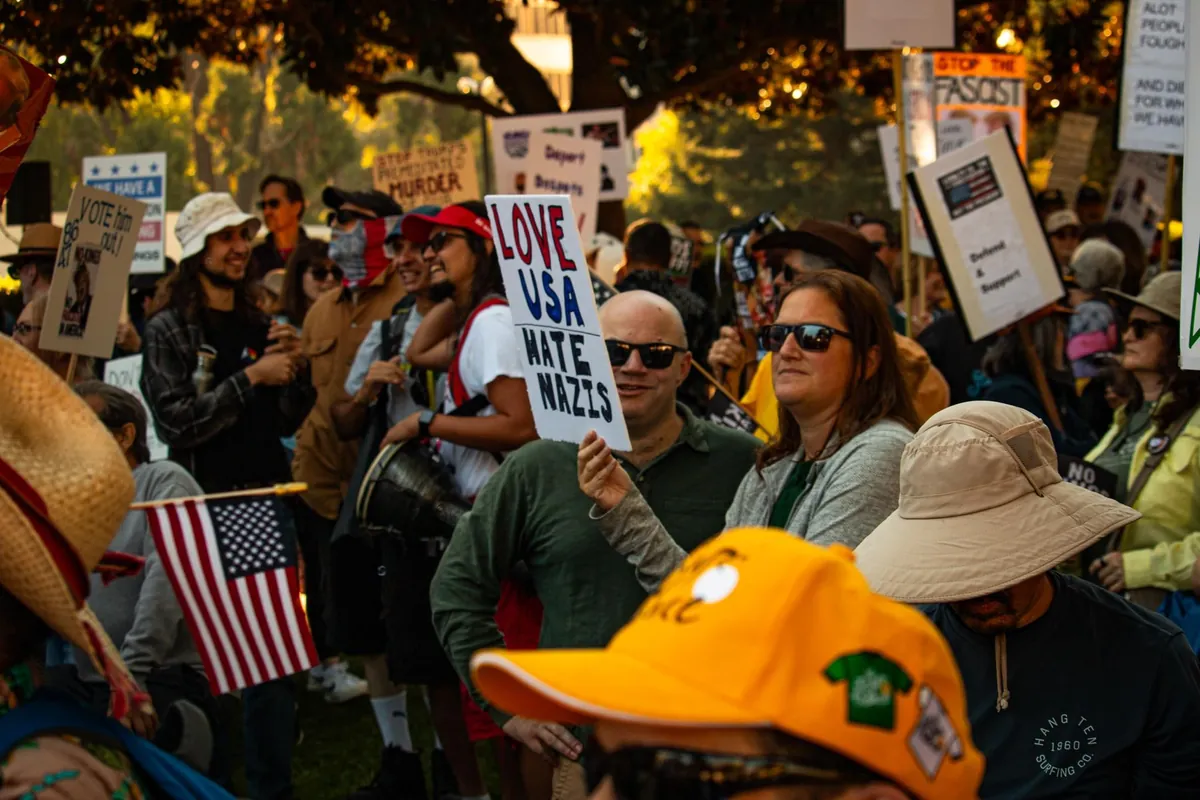 (OC) Sacramento No Kings Protest