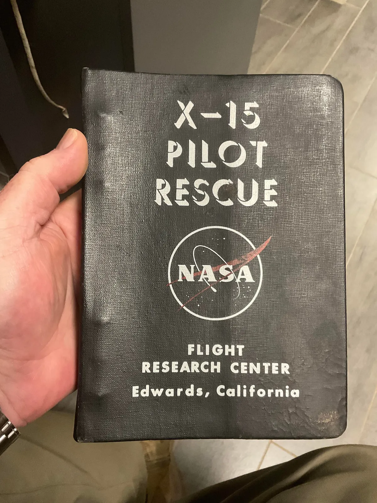 X-15 Pilot Rescue Handbook circa 1965