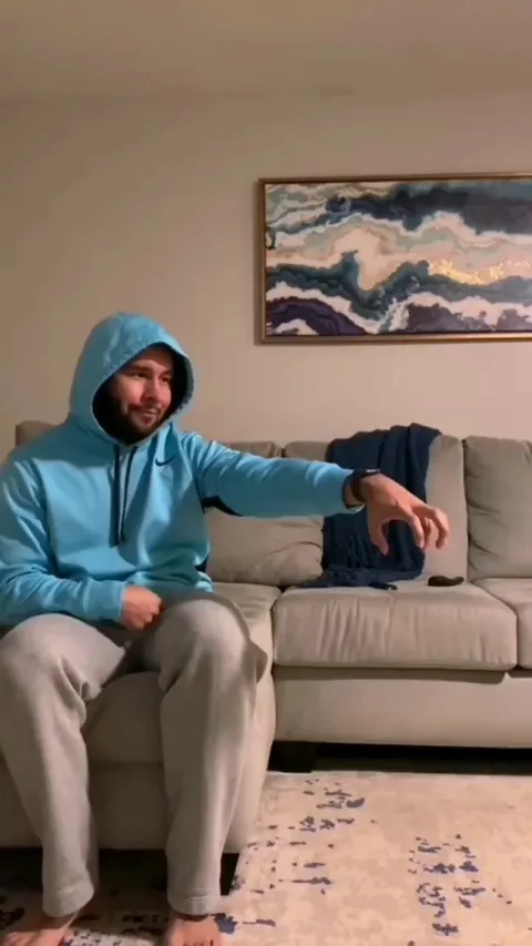 When your human is so lazy you have to do all the work for those back rubs