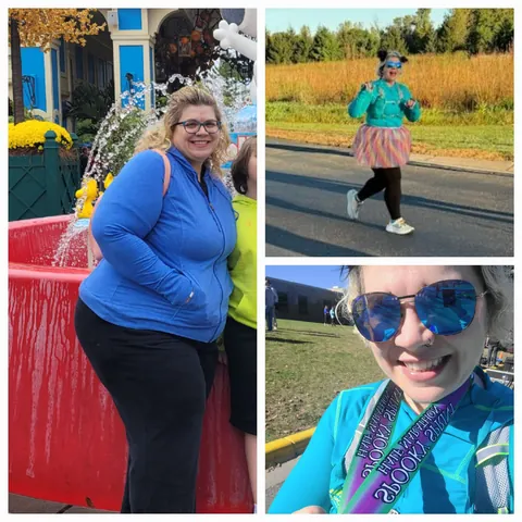 I went from 400lbs to running a half marathon a couple weeks ago!