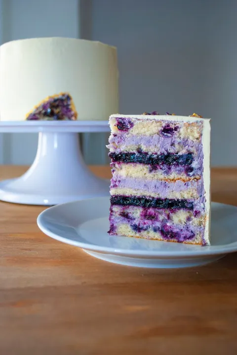 "My blueberry nights" cake :)