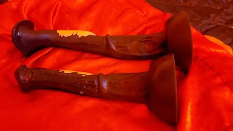 Exotic Erotics life cast equine dildo.