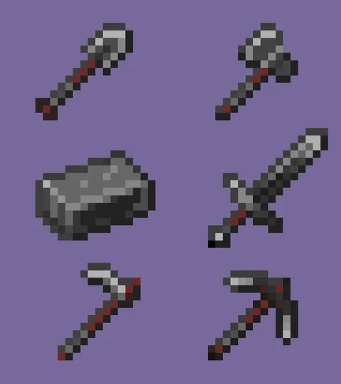 Steel Tool Sprites