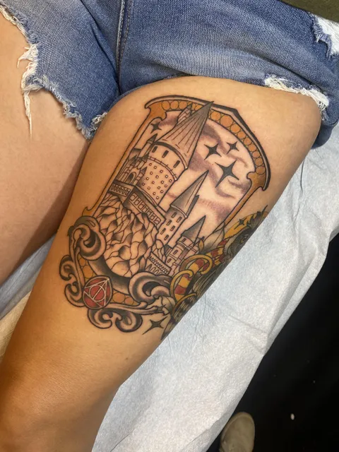 Hogwarts castle by Holley Elizabeths, Richmond VA