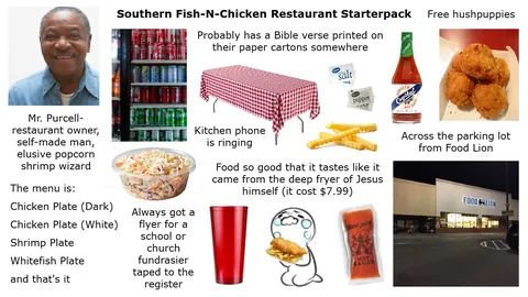 Southern Fish-N-Chicken Restaurant Starterpack