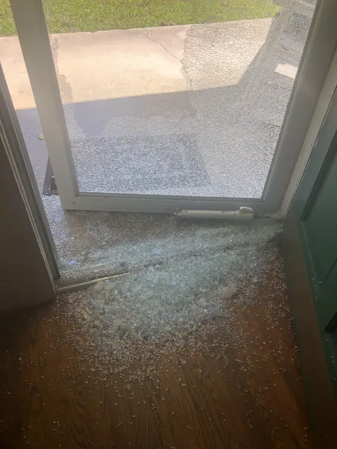 Guy who mows my lawn somehow did this while weed-eating.