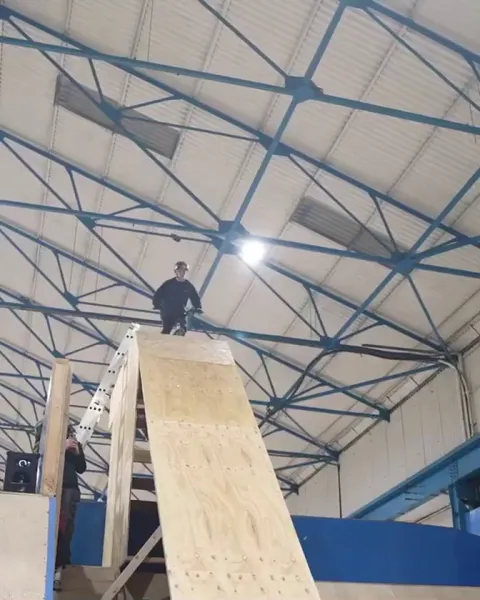First ever triple flair backflip on BMX!