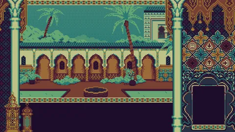 North African castle backgrounds for my visual novel
