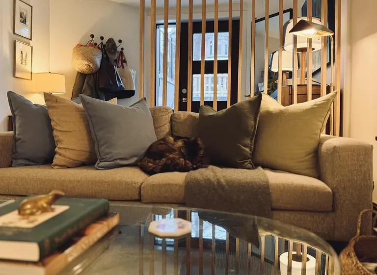 Making our little basement apartment cozy