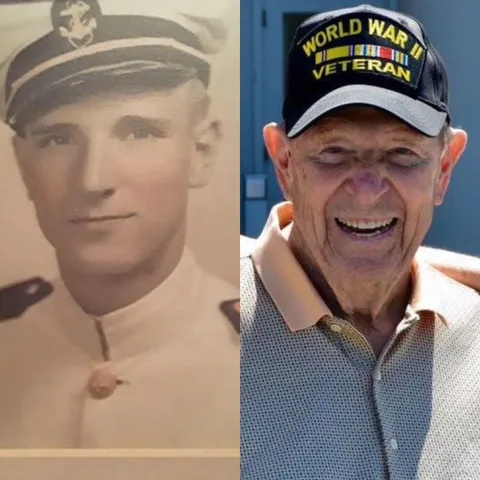 My grandpa Jack turned 100 today. WWII fighter pilot, shot down in the pacific and holds the world record for oldest person to have braces at age 98!