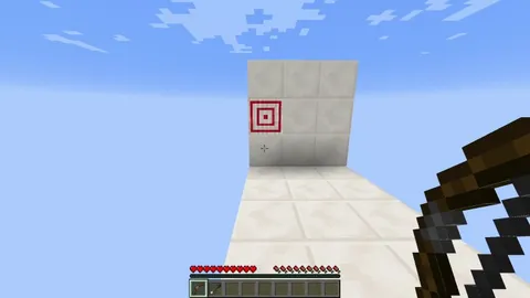 I made a target block that shoots you back... with the same arrow
