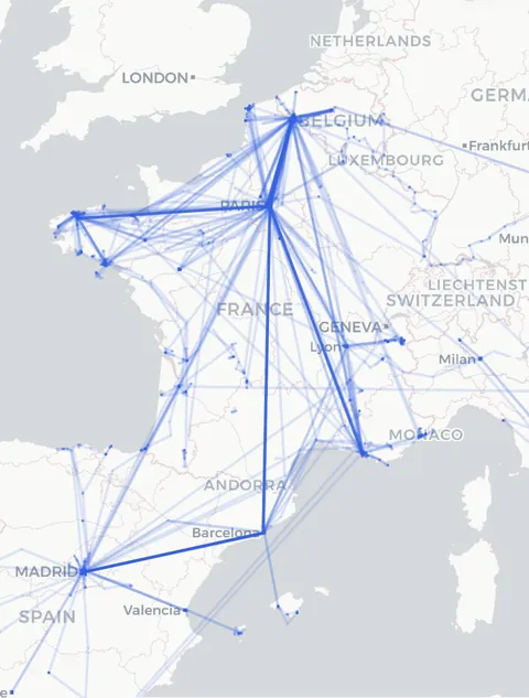 [OC] 8+ years of my location history