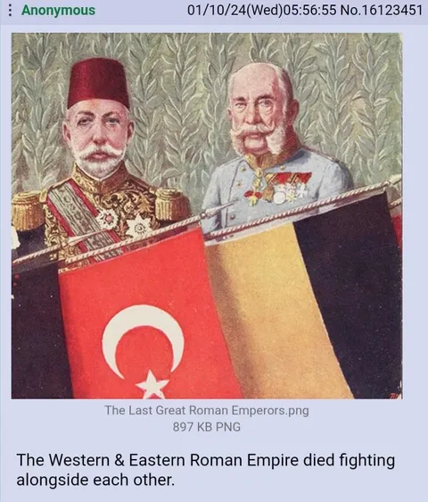 The heirs of rome came together in the end