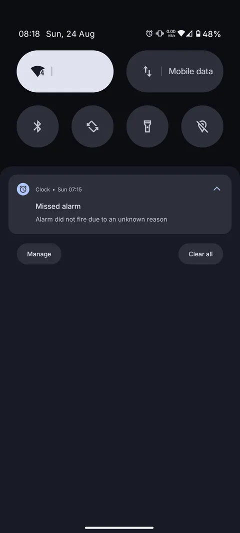 Thought I slept through my alarm, turns out I didn't