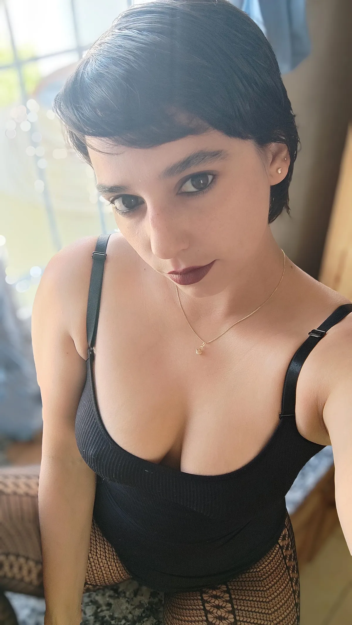 One look from me and you're already losing control, aren't you?