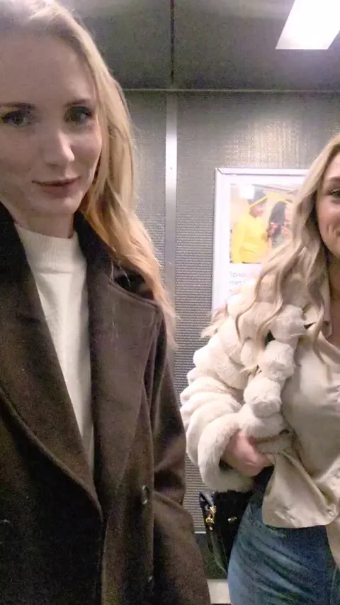 What would you do if the elevator doors opened and you saw us flashing you?