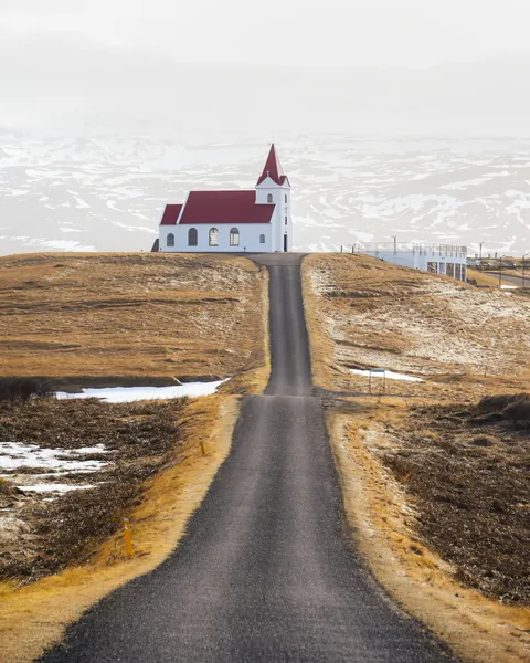 ITAP of a church in Iceland