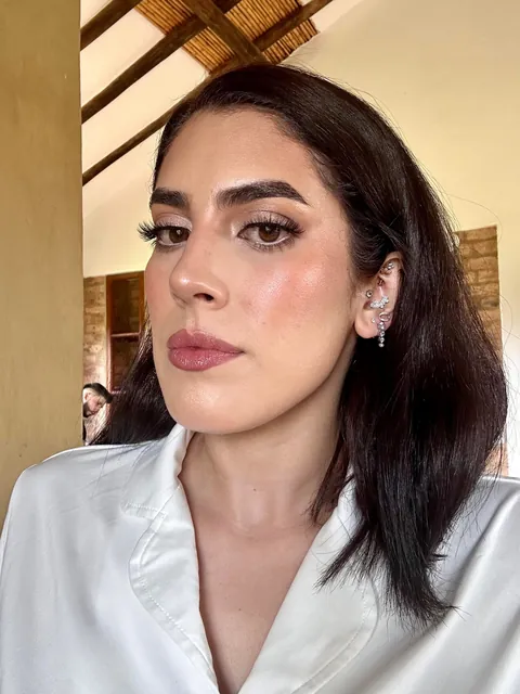 Did my own wedding makeup!