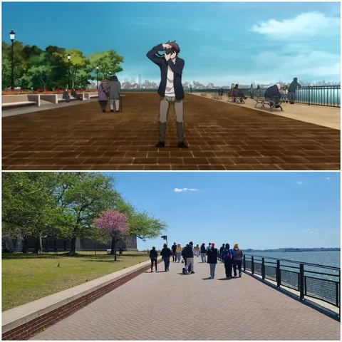 I flew from Japan to New York and went on 3 anime pilgrimages!