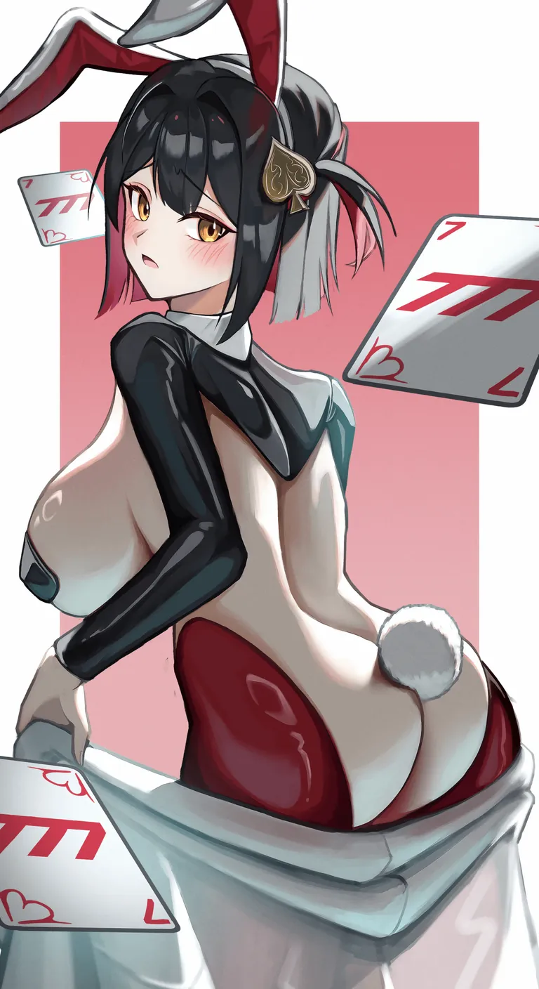 JOI: It seems Today's your lucky day ( Edging Sex Big Breasts Milf Bunny girl ) (Rouge) (Nikke)