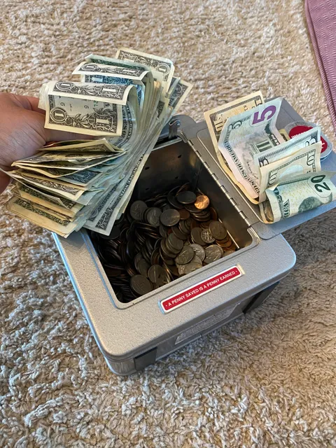 My 10 yr old self left me his “life savings” for when I turned 18. It totaled around $124 dollars.