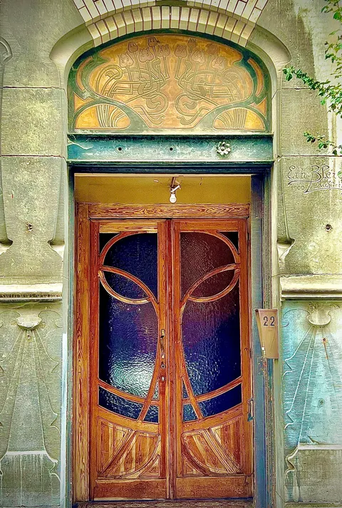 Elements of Art Nouveau architecture in Brussels (1893-1914)