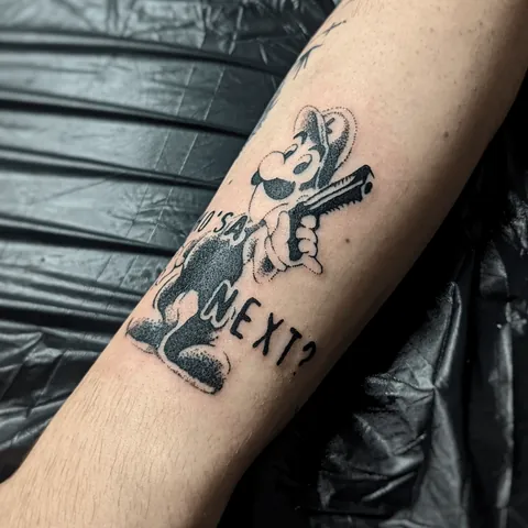 Luigi Tribute (By Me), Newton Road Tattoo, Swansea UK