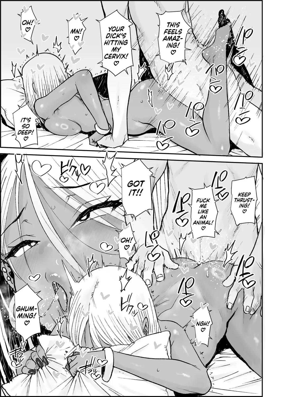 [Ponsuke] I, Your Humble College Student, Busted Loads Into My 35 Y/O Dark-Skinned Gyaru Landlady While She Rode Me Cowgirl | 595768