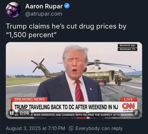 Trump on drugs