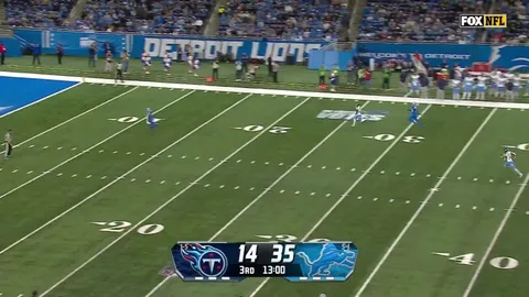 [Highlight] Kalif Raymond 90-yard punt return touchdown