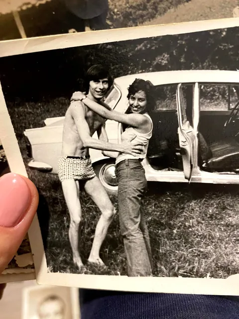 My mum in the 70’s , Romania