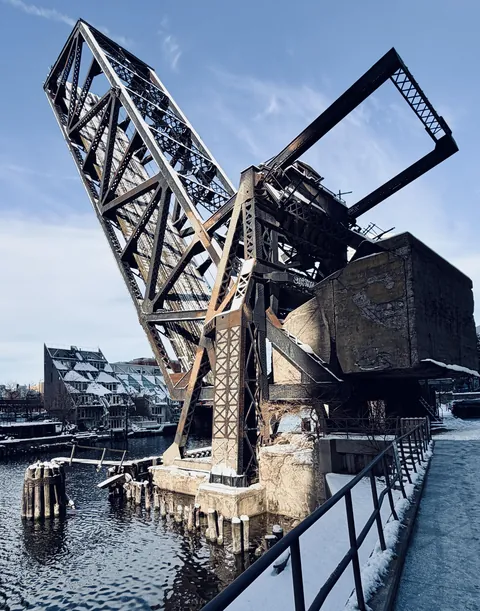 Drawbridge Chicago (oc)