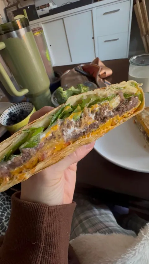 [homemade] Crunchwrap