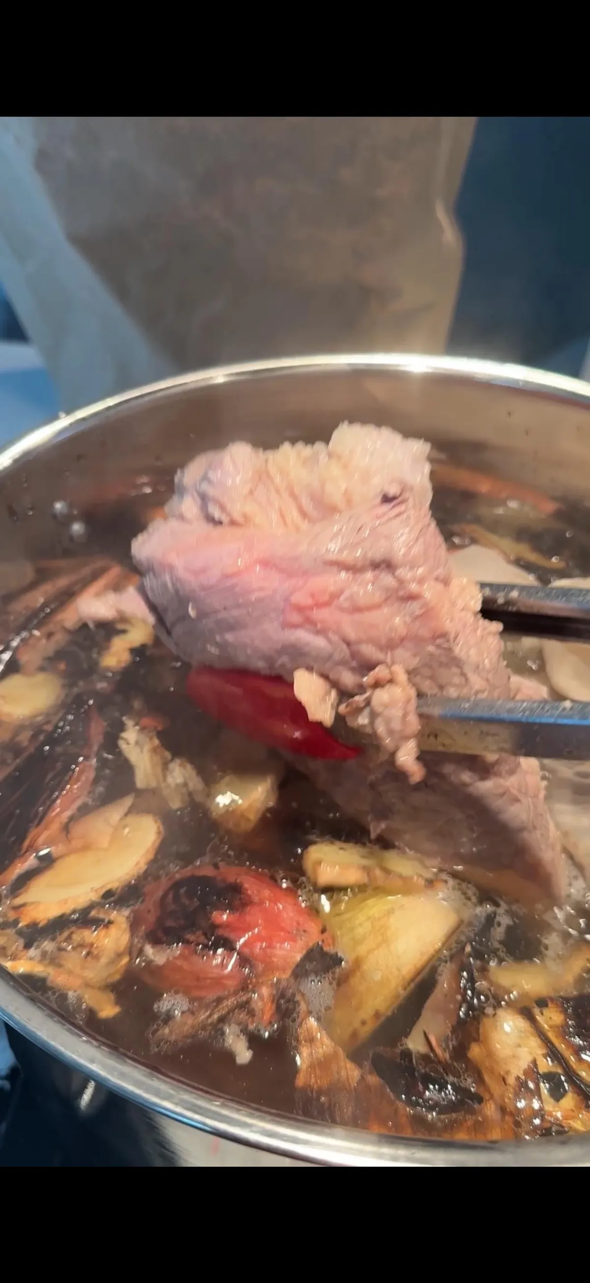 [homemade] 40 hour brisket, flank, marrow broth pho