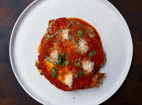 Homemade Chicken Parm (everything from scratch)