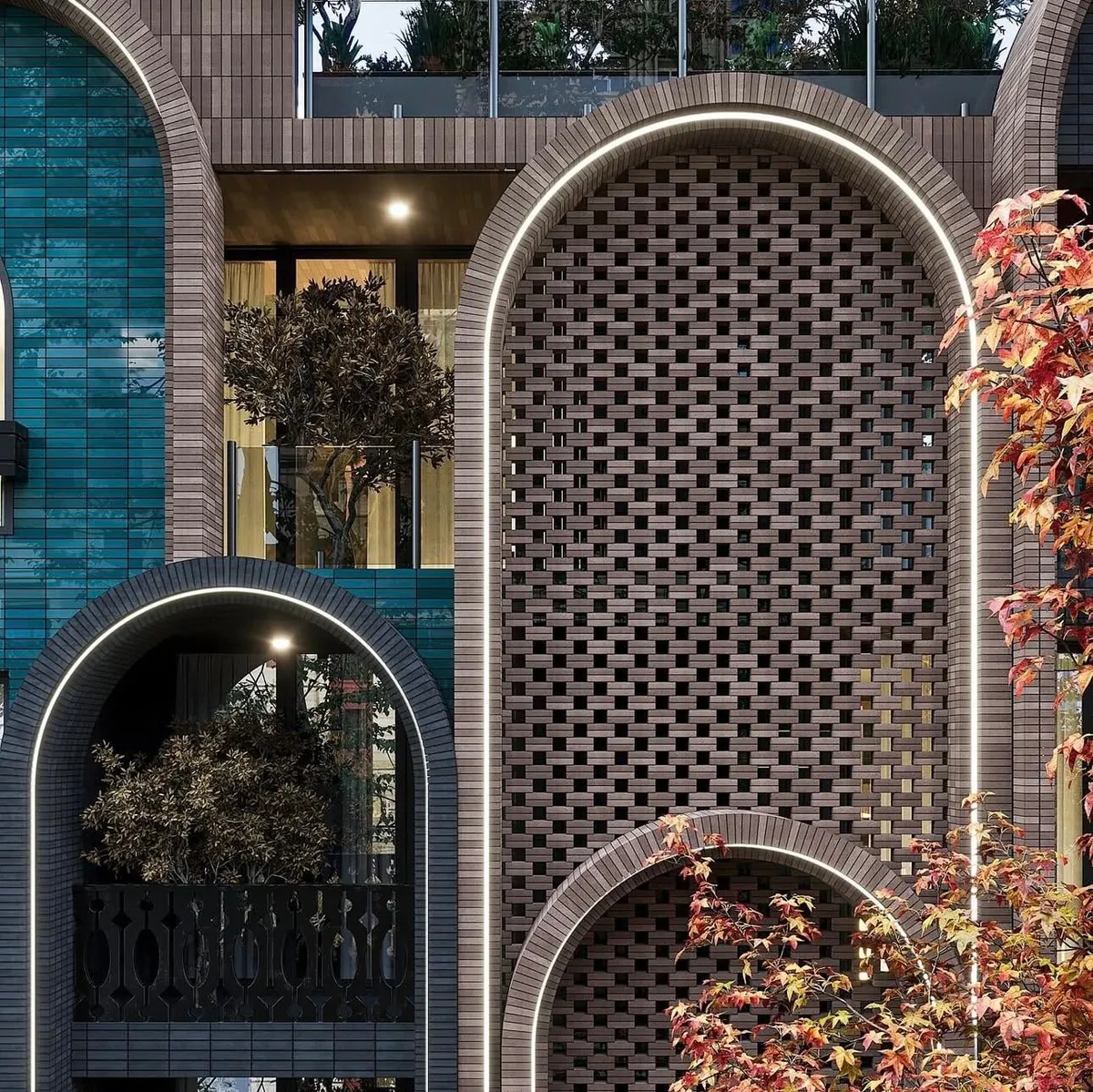 Thoughts on these apartment designs by  architects  Sahar Kamaleddin and Nima Safdari? Some of these projects are currently under construction.