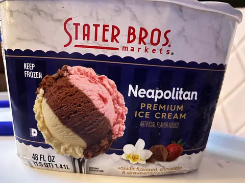 Wife said she ate some of my ice cream. This is what she left me