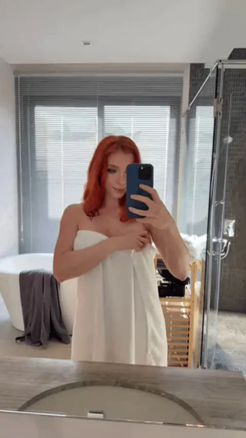 reveal my boobs in the bathroom