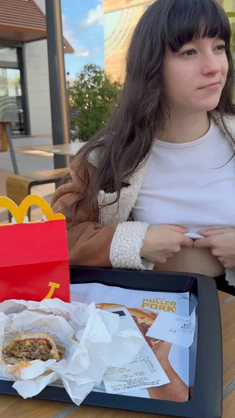 Adding a fun twist to my McDonald's stop today