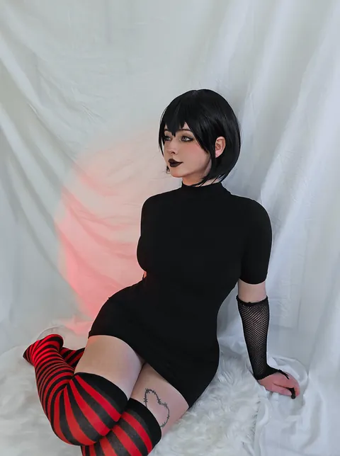 goth girl in a cute and friendly dress, who would've thought