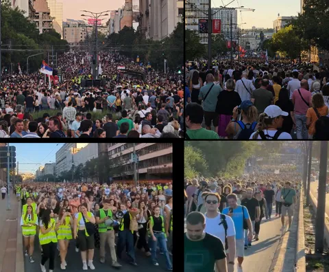 Ten months later, Serbia is still protesting against government. (1.9.2025.)
