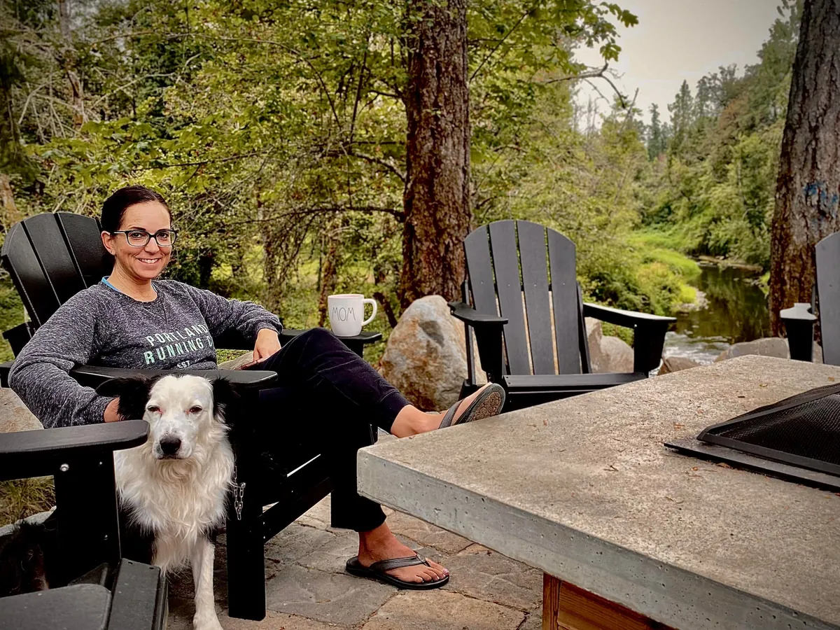 Wife wanted a smokeless fire pit