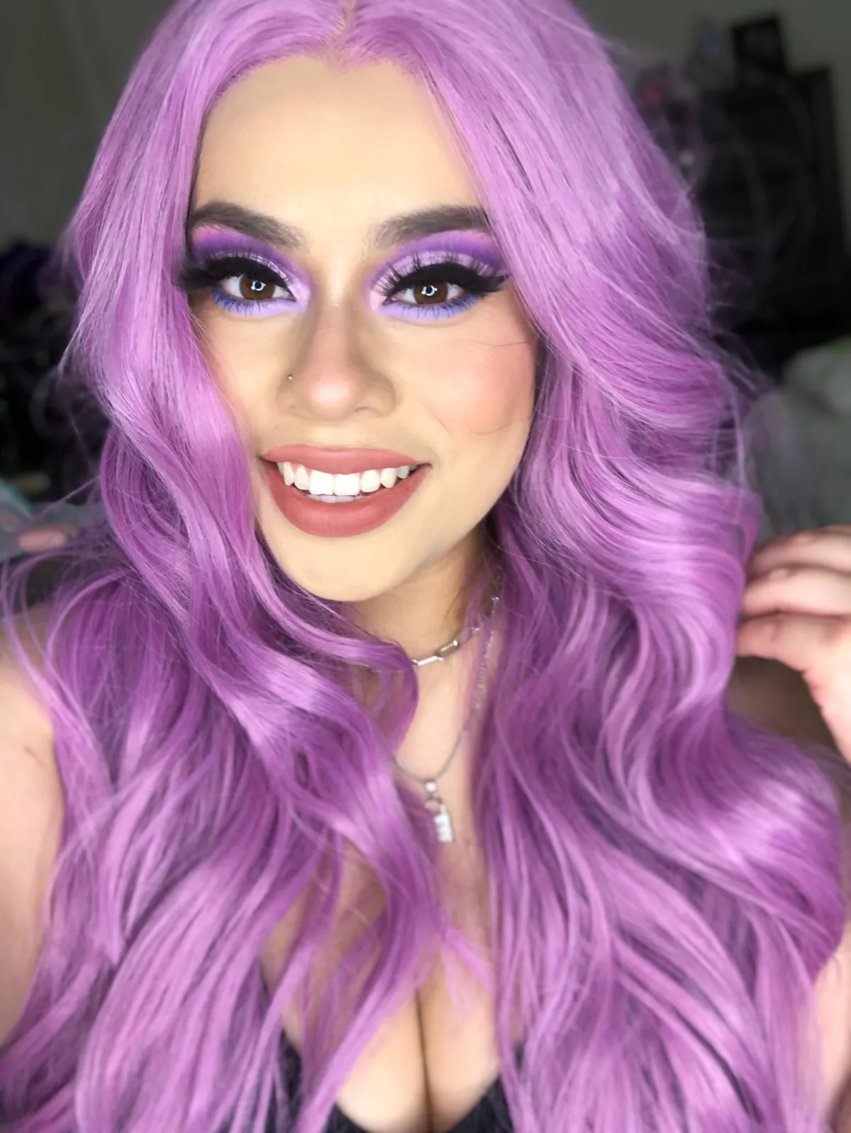 First post ever ☺️ I think my new obsession might be matching my makeup to my hair!