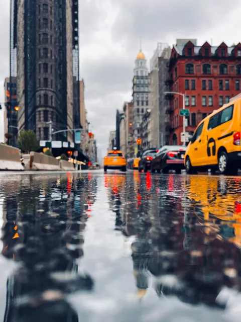 ITAP of a rainy day in New York City