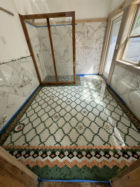 Bathroom, ladyvvinter, made with painted Pennie’s, 2024