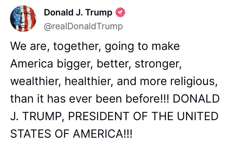 Donny with an Easter message for everyone: