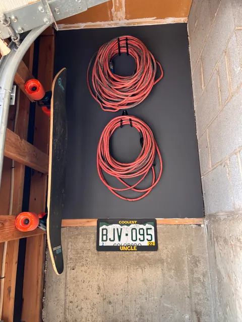 Surprised my husband with a little garage makeover